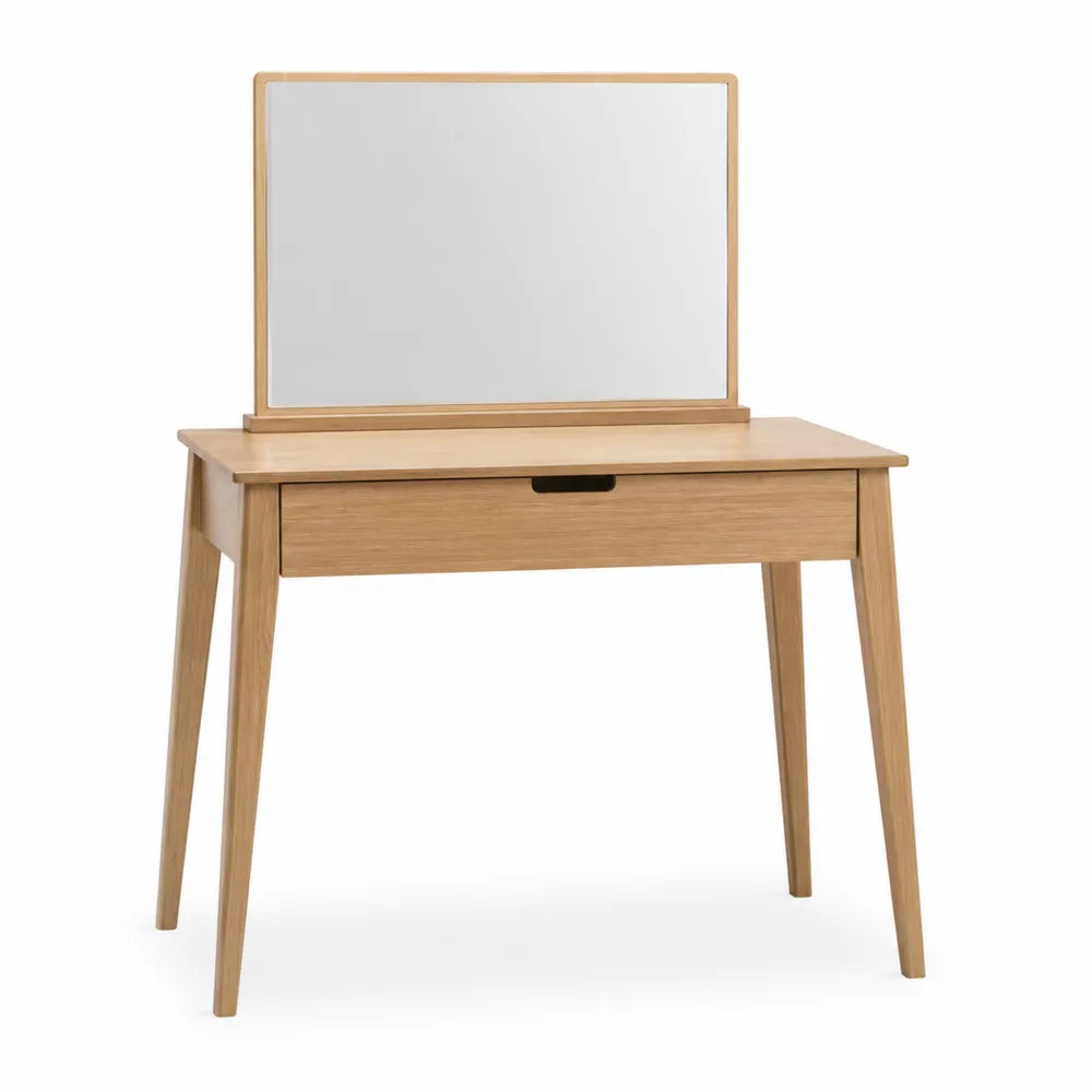 Schminktisch Holz mit Spiegel