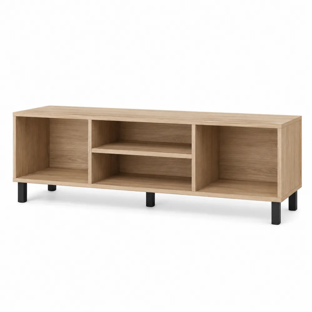 TV-Schrank rechteckig Holzwerkstoff 120x40x50cm